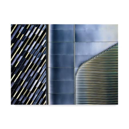 Harry Verschelden 'Lines, Shapes And Color' Canvas Art,24x32